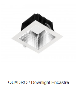 DOWNLIGHT QUADRO CIRCULATION DECO